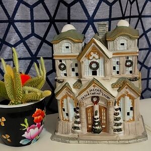 Ceramic Porcelain Victorian Village Christmas Holiday